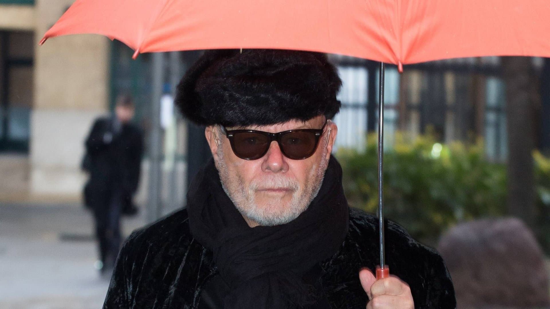 Gary Glitter in court in 2015.