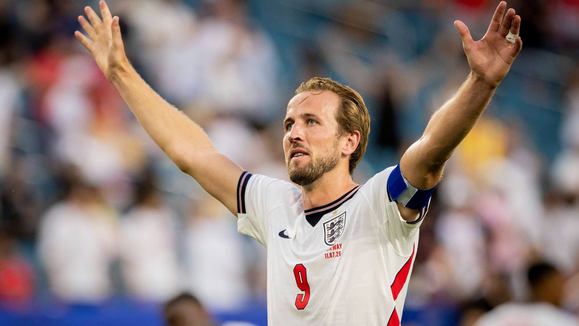 Harry Kane and England face Argentina on Wednesday.