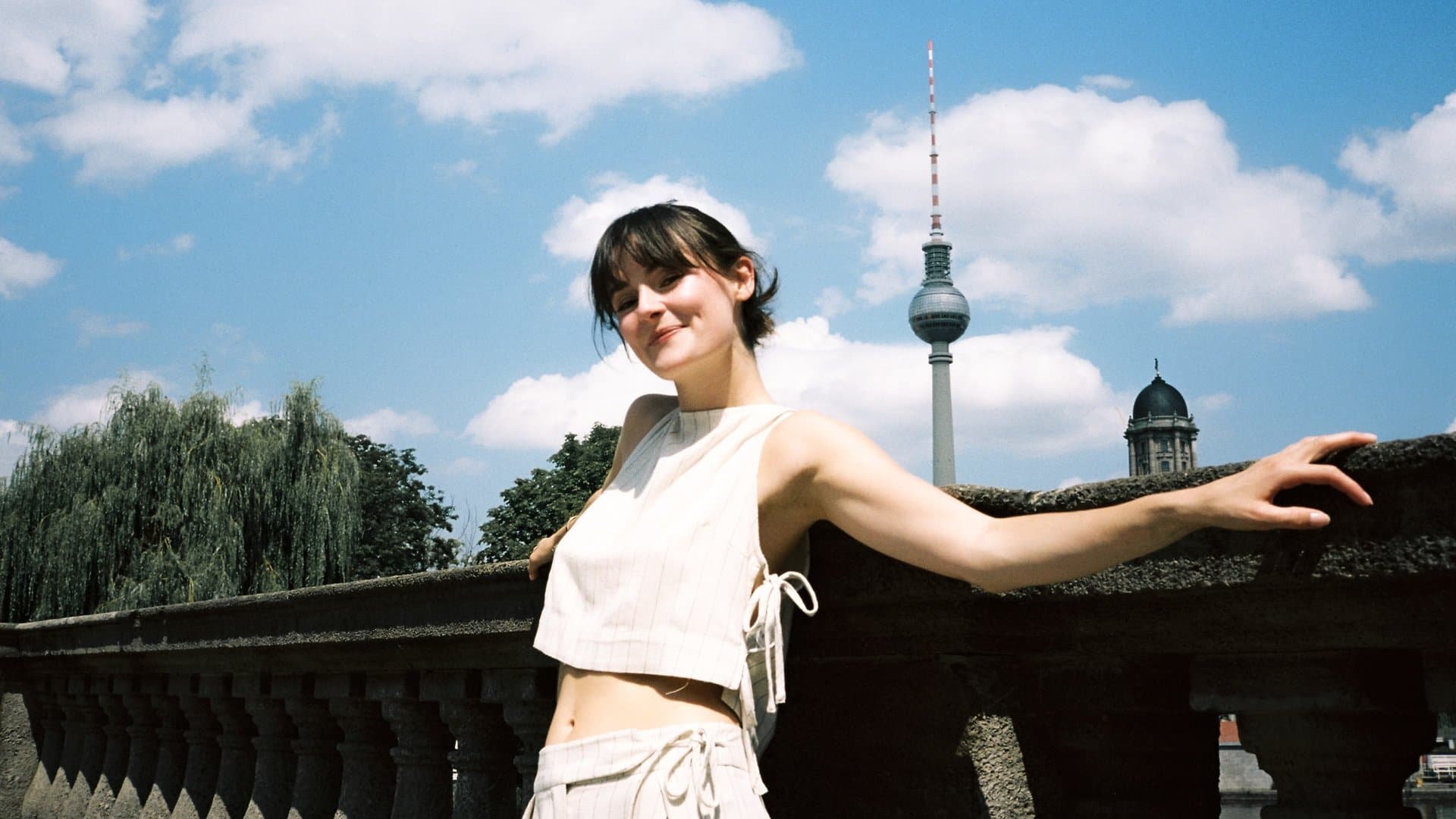 Schauspielerin Lea van Acken in Berlin.