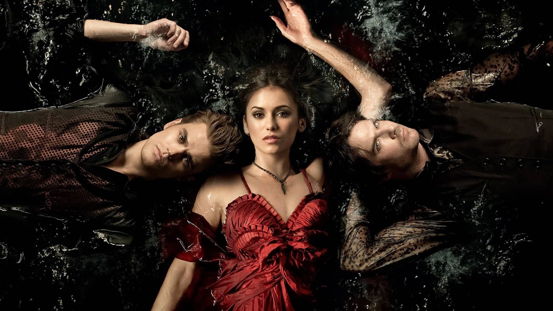 The stars from "Vampire Diaries": Paul Wesley, Nina Dobrev, Ian Somerhalder.