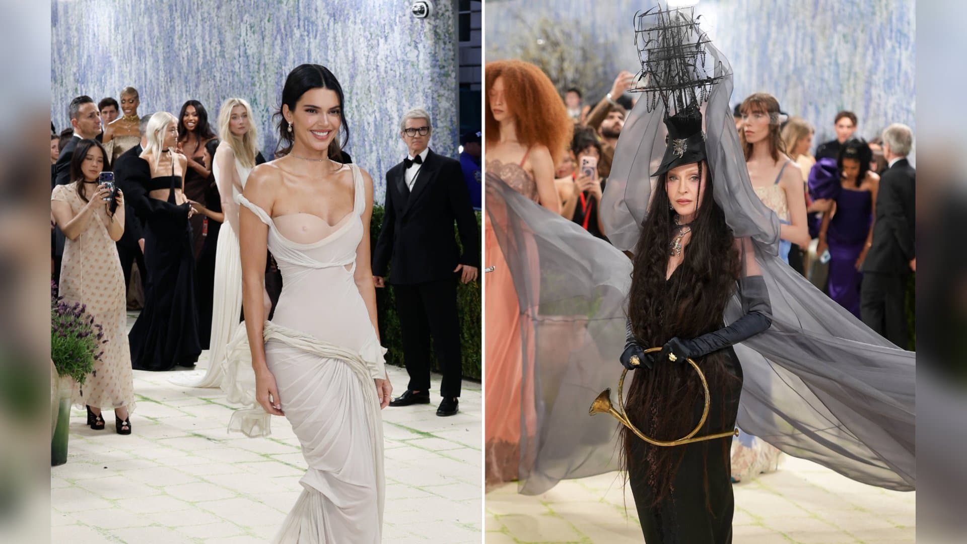 Stars wie Kendall Jenner und Madonna ließen sich von Kunstwerken inspirieren.
