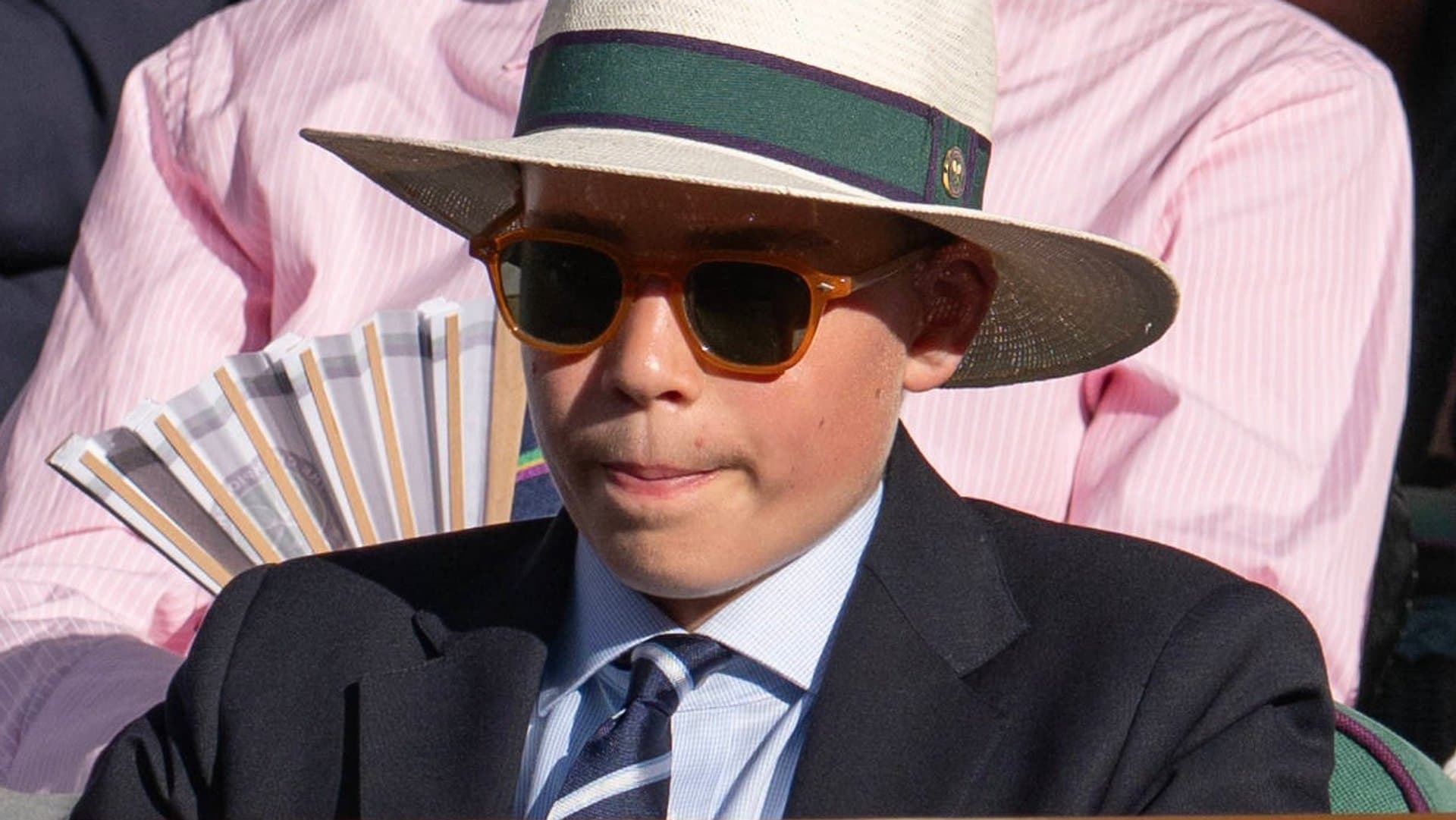 Prinz George vor Kurzem in Wimbledon.