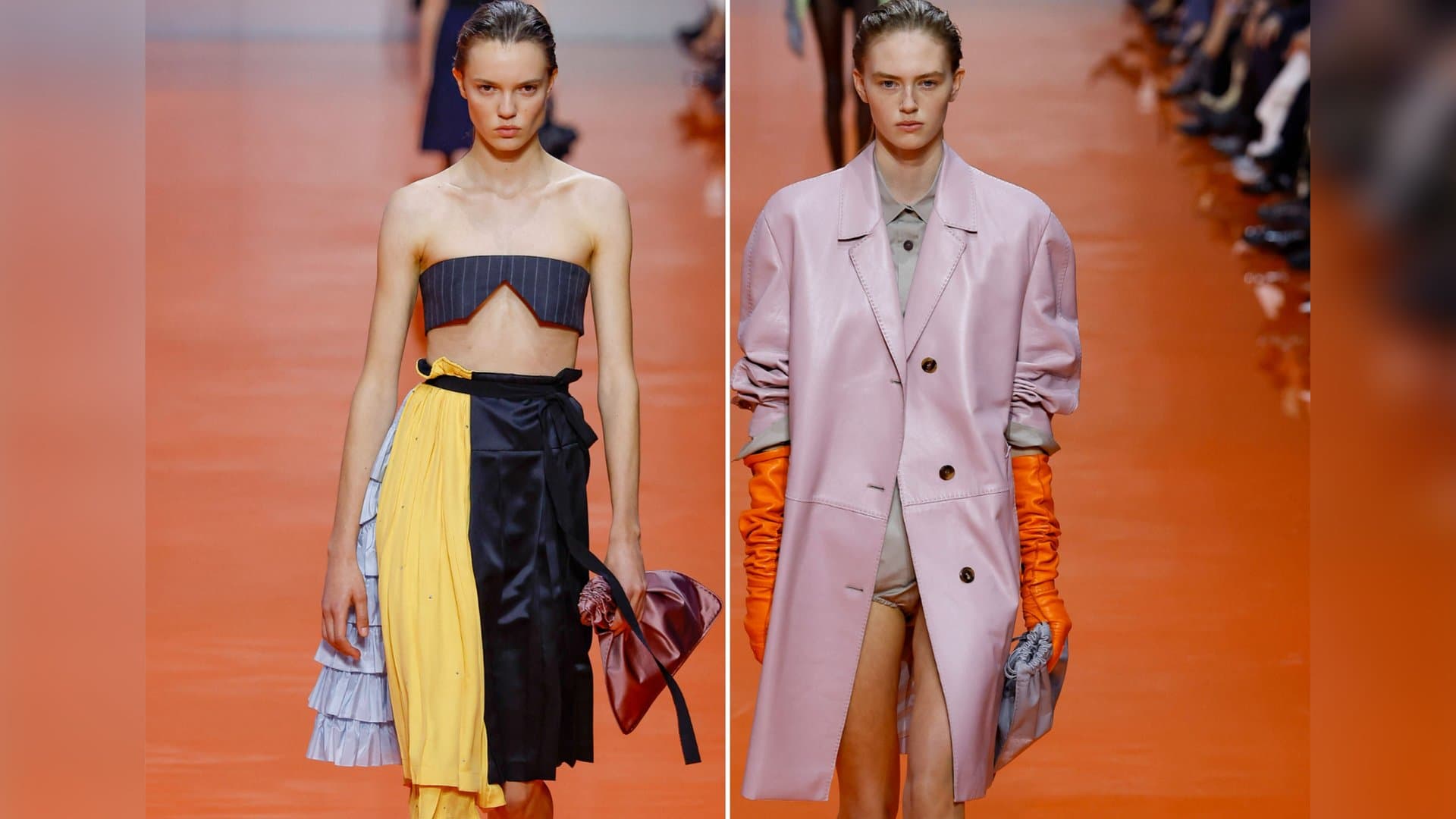 Prada presented exciting satin bags at the Spring/Summer Fashion Show for 2026 in Milan.