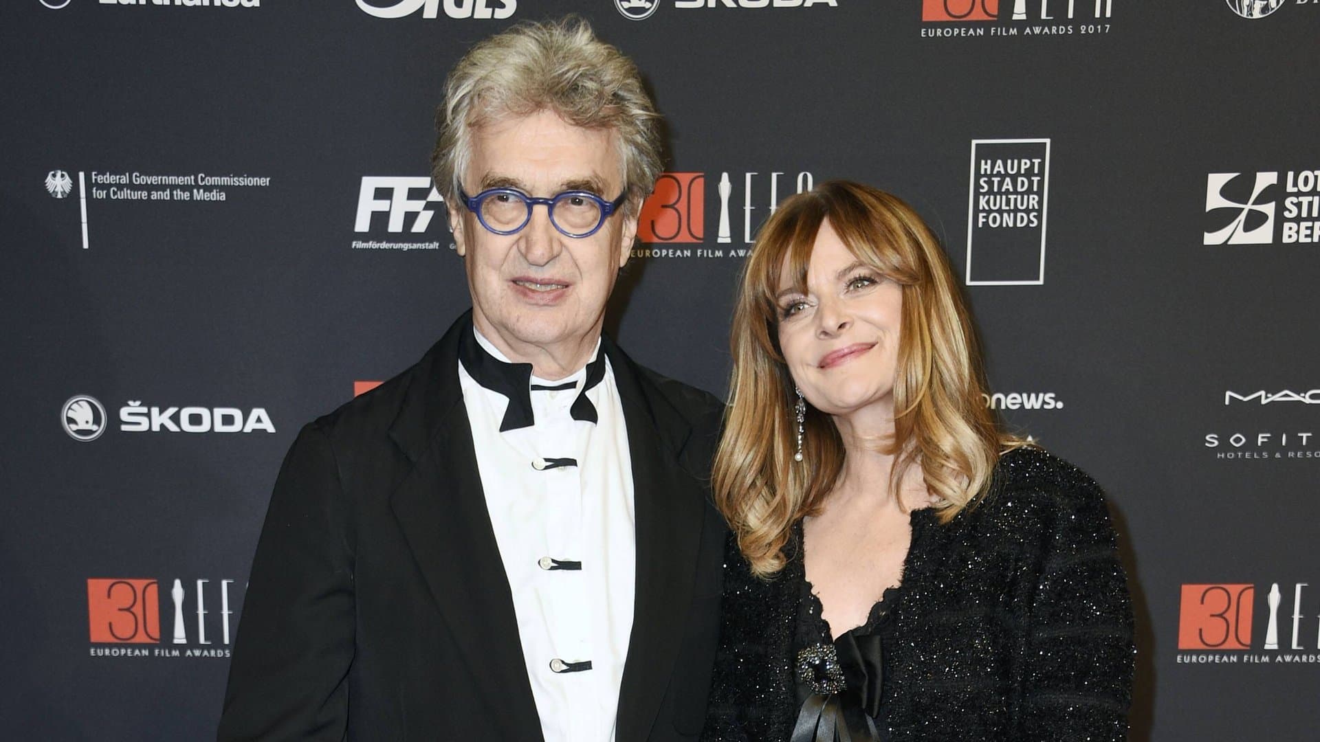 Wim Wenders and Nastassja Kinski on the red carpet in Berlin in 2017.