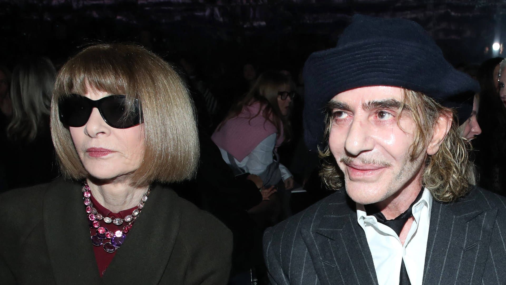Anna Wintour - here with John Galliano at a Christian Dior show in Paris in January - explicitly praises the designer in the announcement, but also emphasized that his anti-Semitic scandal should not be omitted from the exhibition.