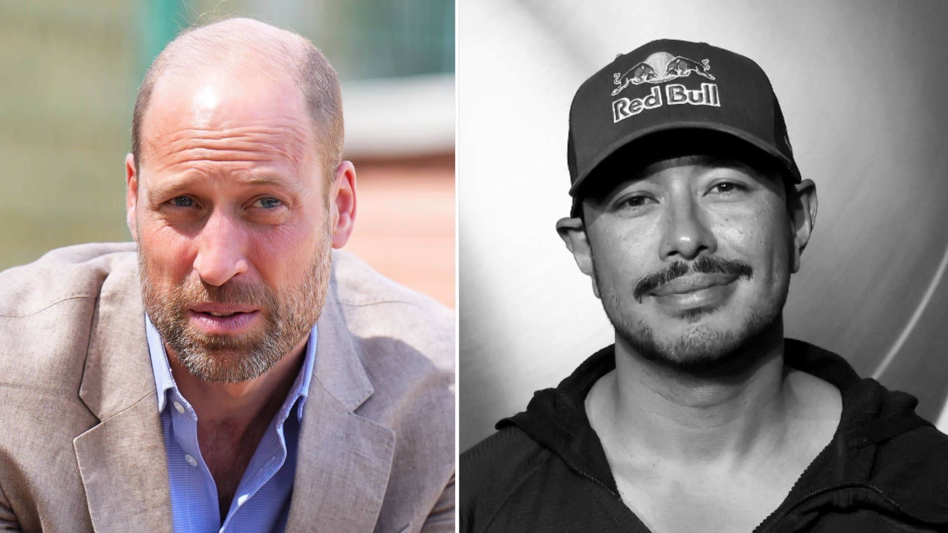 Prince William (left) calls Nirmal Purja "one of the world's greatest mountaineers."